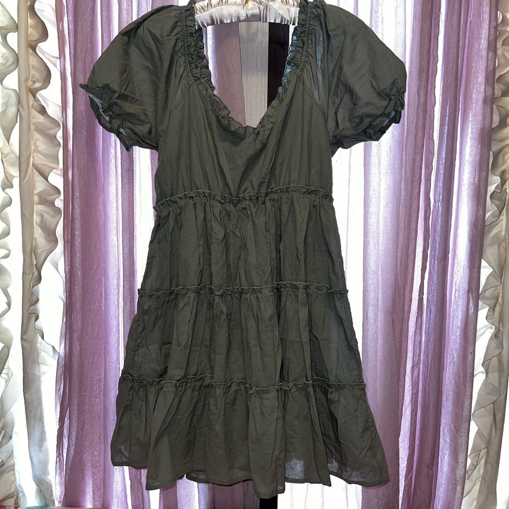 Max + Ash green dress